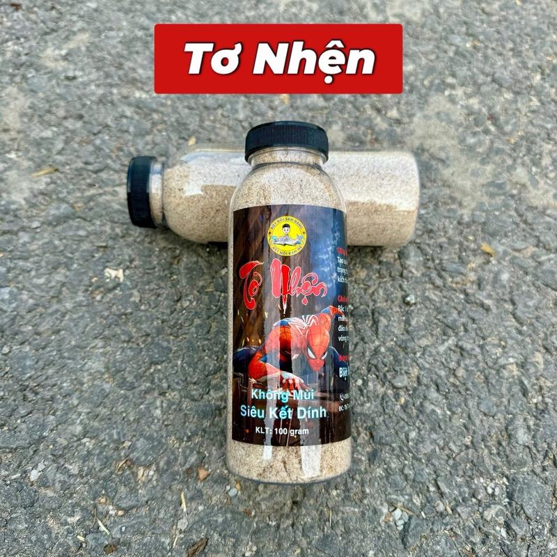 Tơ Nhện Kết Dính Mồi Câu Cá Không Mùi 100gram tạo Trạng Thái Mồi Hoàn Hảo