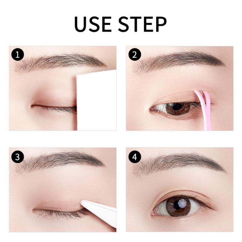 Product Introduction of Băng Dính Keo dán mí mắt tự dính, gấp đôi, không thấm nước và trong suốt, nhãn dán mí mắt vô hình, dụng cụ trang điểm mắt, nhãn dán mí mắt hình ô liu lưới, dành cho phụ nữ, hàng mới về Cosmetic Mỹ Phẩm 12