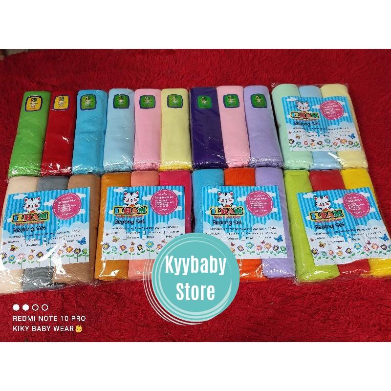 WARNA TERLENGKAP!!! BEDONG BAYI POLOS RAINBOW BAHAN ADEM LEMBUT UKURAN JUMBO 0