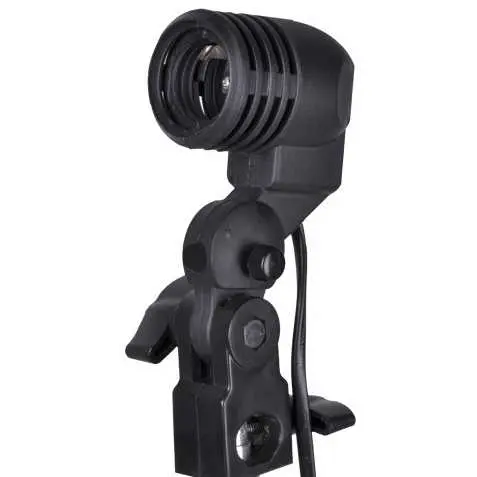 TaffSTUDIO Lamp Holder Lampu Foto Soket E27 dengan Dudukan Payung - HQ-DZ1 3