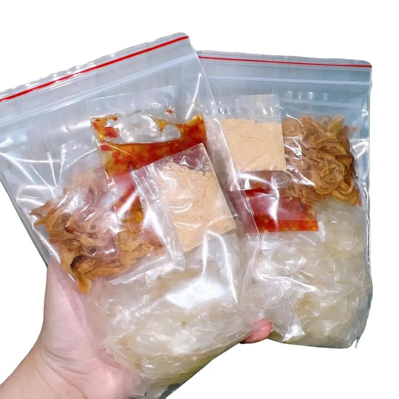 Bánh tráng muối sặc hành phi sate Ăn Vặt Thức Ăn Snack Food ( 1Bịch )