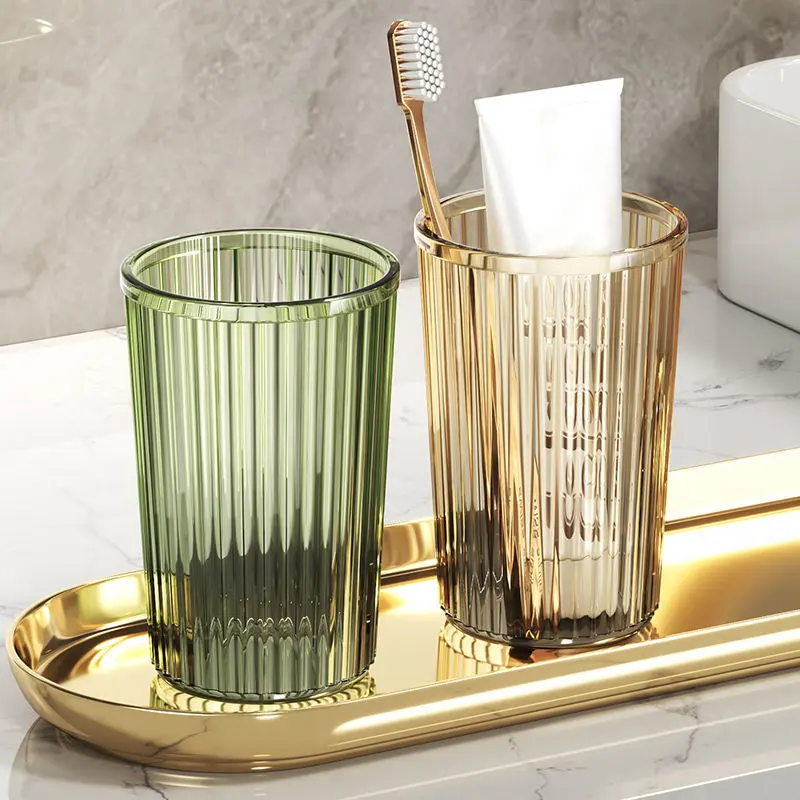 Cốc Súc Miệng Acrylic, Cốc Phòng Tắm Bàn Chải Đánh Răng, Phong Cách Sang Trọng Giá Cả Phải Chăng Phụ Kiện Lưu Trữ, Giá Đỡ Bàn Chải Đánh Răng 6