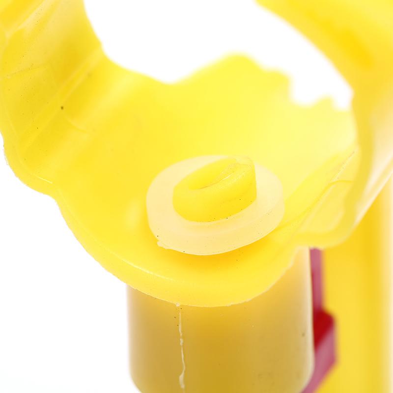 10pcs poultry chicken hanging duck drinking water nipple drinker feeder with cup 8