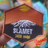 Gambar Patch Emblem Bordir Gunung Slamet dari Lisand Kota Bogor 3 Tokopedia