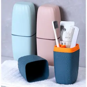 Travel Box Tempat Penyimpanan Peralatan Sikat Gigi / Kotak Sikat Gigi Traveling