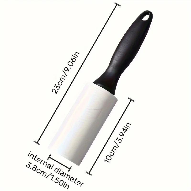 Extra-Sticky Lint Roller for Pet Hair Removal 60 Sheets/Roll,Ideal for Dog & Cat Owners,Perfect for Clothes & Furniture Cleaning 3
