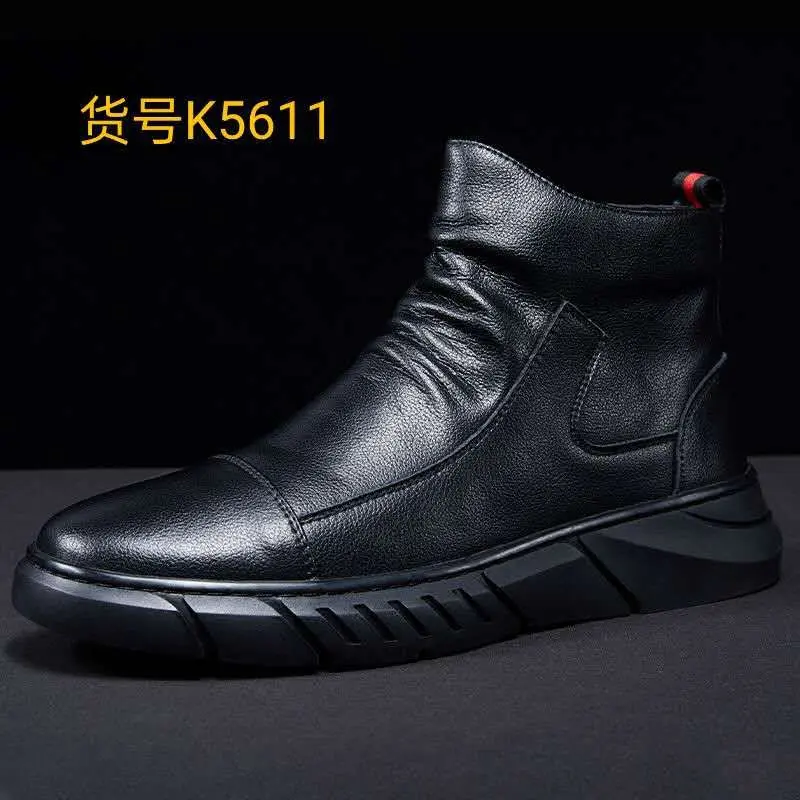 But Martin, Gaya Korea, Trendi, Untuk Lelaki, But Pendek, But Pekerja Fesyen, Kasut Atas Tengah, Kasut Lelaki Boots Shoes
