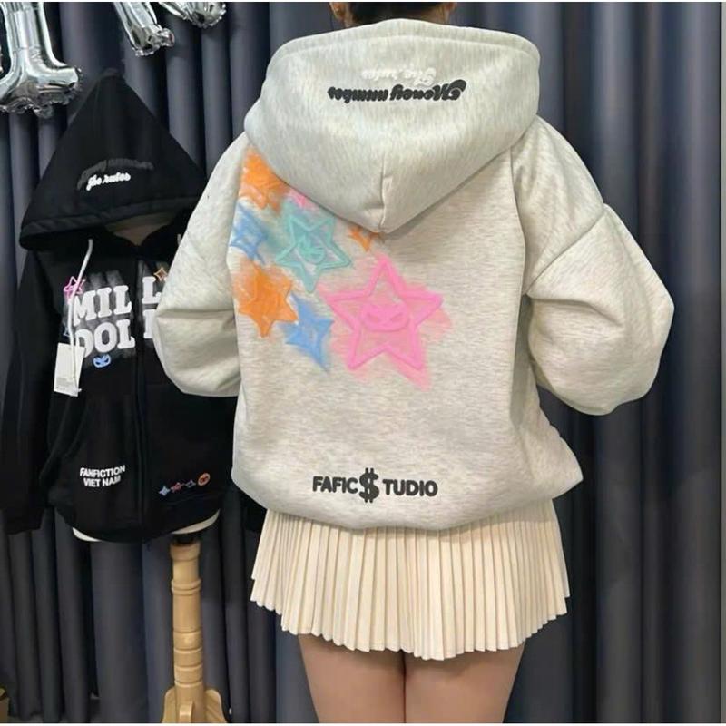 Product Introduction of Áo Khoác Hoodie Nam Nữ Nỉ Bông In Boxy Millon Dollar 3D Siêu HOT HIT - Men's Jacket - Menswear Có Túi - Dài Tay - Nam Nữ 17