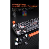 Gambar Meetion MK14 Mechanical Keyboard 87‑Key TKL Tri‑Mode Bluetooth+2.4G+Wired RGB Hot‑Swappable - Hitam dari URBAN GEEKS Kota Administrasi Jakarta Timur 5 Tokopedia