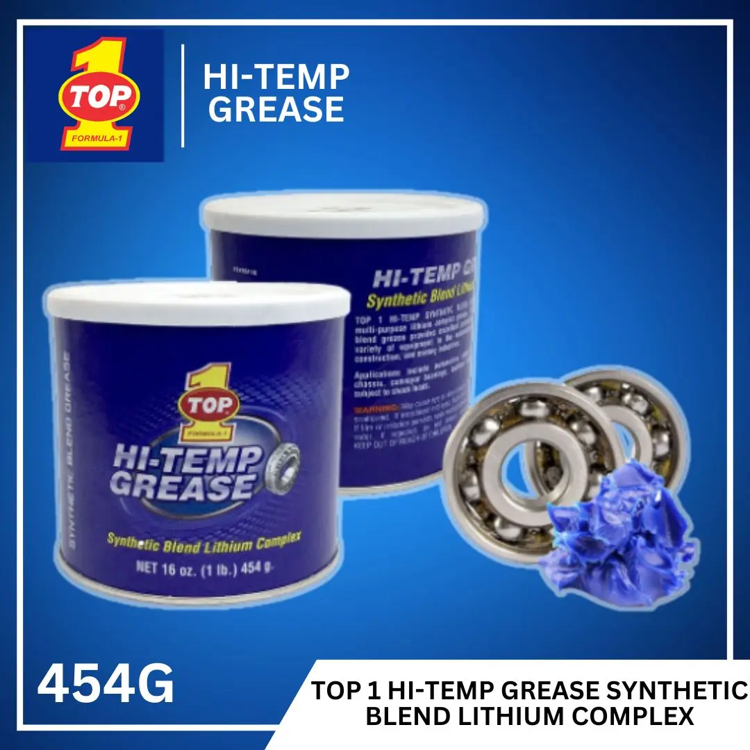 TOP 1 HI-TEMP GREASE | 454G - For Heavy Duty Machines glean acid guapo ...