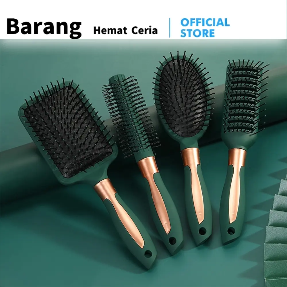 (Barang Hemat Ceria ) Sisir Rambut Anti Kusut Premium H506 Sisir Pijat Kesehatan High Qualty