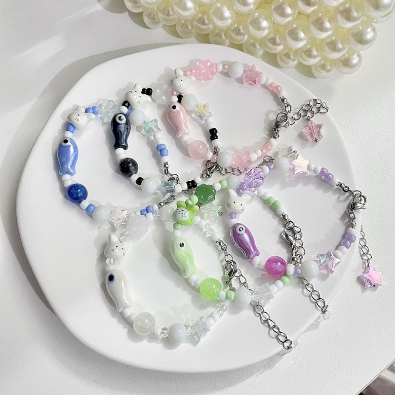 [Đọc kỹ mô tả] Vòng tay CÁ THỎ vòng tay con cá - THÉP KHÔNG GỈ | Vòng tay cặp đôi - Tình bạn | - MEITINI WORLD