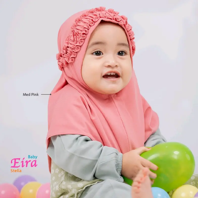 Hijab baby terbaru by AR Rafi ️Eira Baby️dengan desain yang super cute dan warna yang begitu cantik || (Anniha Collection) 6
