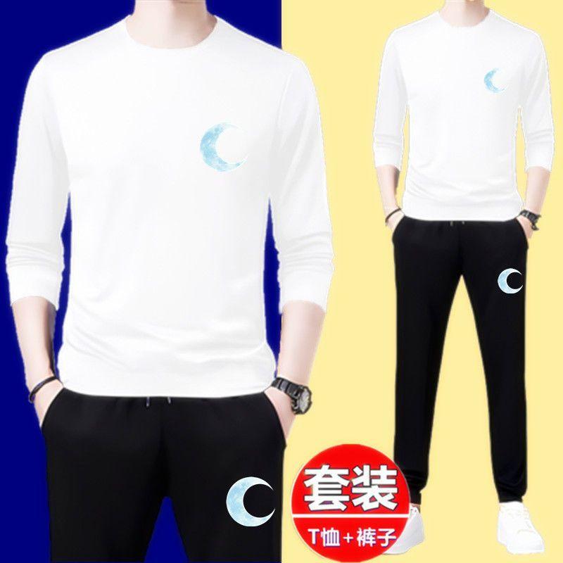 Product Introduction of Bộ Đồ Nam, Phong Cách Thường Ngày Bộ Đồ Hai Mảnh Mùa Xuân Và Mùa Thu Mới, Ngoại Cỡ, Bộ Đồ Quần Áo Thể Thao, Áo Dài Tay, 12 Món, Thích Hợp Cho Nam Menswear 7