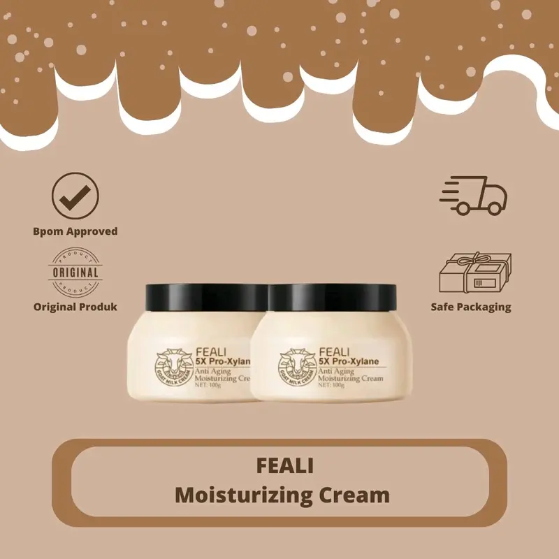 FEALI 5X Pro-Xylane Goat Milk Anti Aging and Moisturizing Cream 0