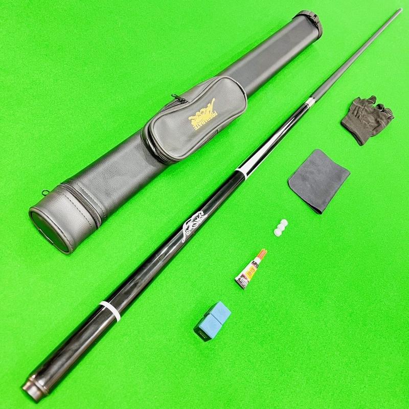 Product Introduction of New Upgrade Black Panther Black Technology Removable Split Carbon Billiard Cue Entry Level Snooker Small Medium Large Table Tennis 7