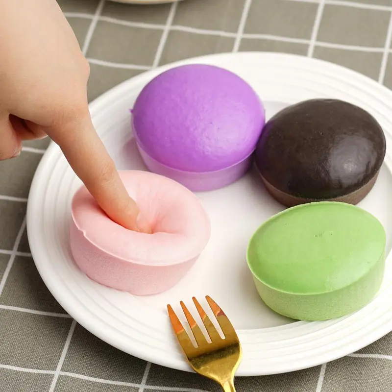 Đồ Chơi Mô Phỏng Bánh Cắn, Phục Hồi Chậm, Giảm Căng Thẳng, Bóng Thông Hơi, Bánh Thực Phẩm, Thích Hợp Chơi, Giảm Căng Thẳng 8