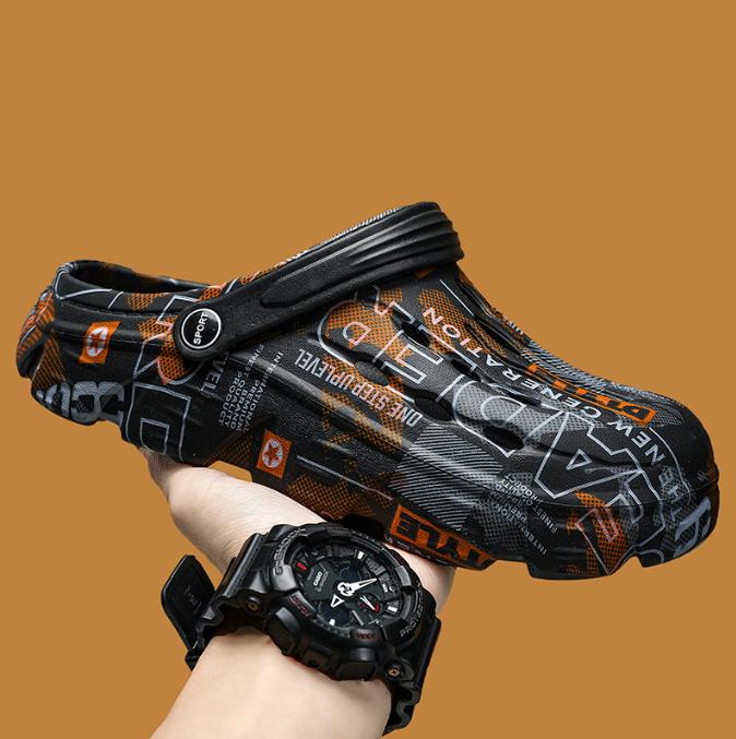 Dép nam cao cấp [Loại 1] Siêu nhẹ đế dày chống trượt dép sandal nam 2025 dép nam hot thoáng khí 043