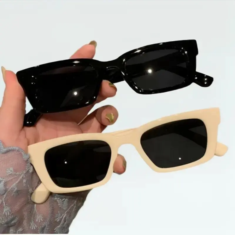 TOSERBA KACAMATA HITAM Kacamata Wanita Pria Bingkai Penuh Mata Kucing Retro Vintage Eyewear