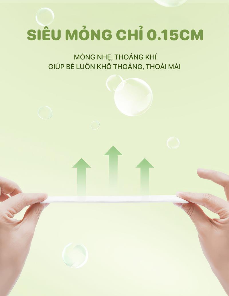 Product Introduction of (TẶNG 100 MIẾNG LÓT THẤM SỮA) 1 BỊCH Tã Bỉm Topgiakids pH<7 an toàn cho da bé, mềm mại, mỏng nhẹ, chống tràn tối đa tặng 100 miếng lót thấm sữa và kèm 2 miếng dùng thử (TDN) 11