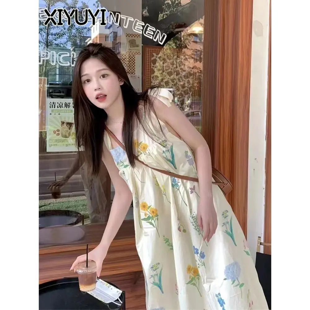 FD dress women dress, Korean style printed spaghetti strap dress mid-length skirt, preppy style fashion dress 2023 - TikTok Shop Philippines FD dress women dress, Korean style printed spaghetti strap dress mid-length skirt, preppy style fashion dress 2023 - TikTok Shop Philippines