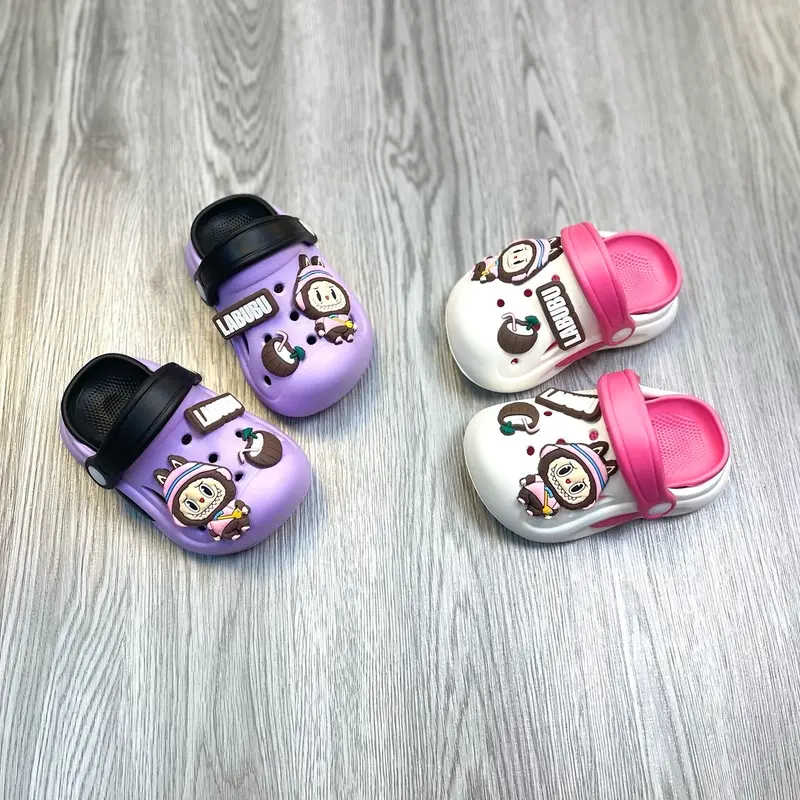 {FORM TO} Sục Labubu Eva xịn siêu mềm, siêu nhẹ cho bé trai bé gái 1