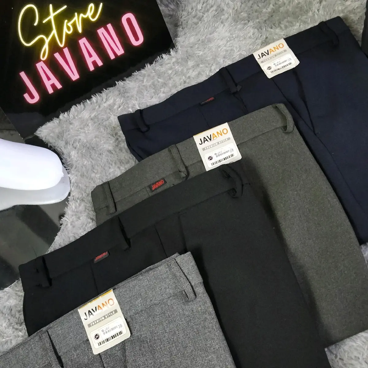 Celana slimfit kerja berkualitas ORI JAVANO Panjang Nyaman Kantor