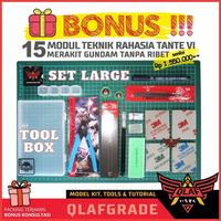 Gambar ALAT RAKIT GUNDAM SET BOX LENGKAP A3 LARGE tool set starter gunpla - ALAT RAKIT dari Wahkhilaf Kota Surabaya 1 Tokopedia