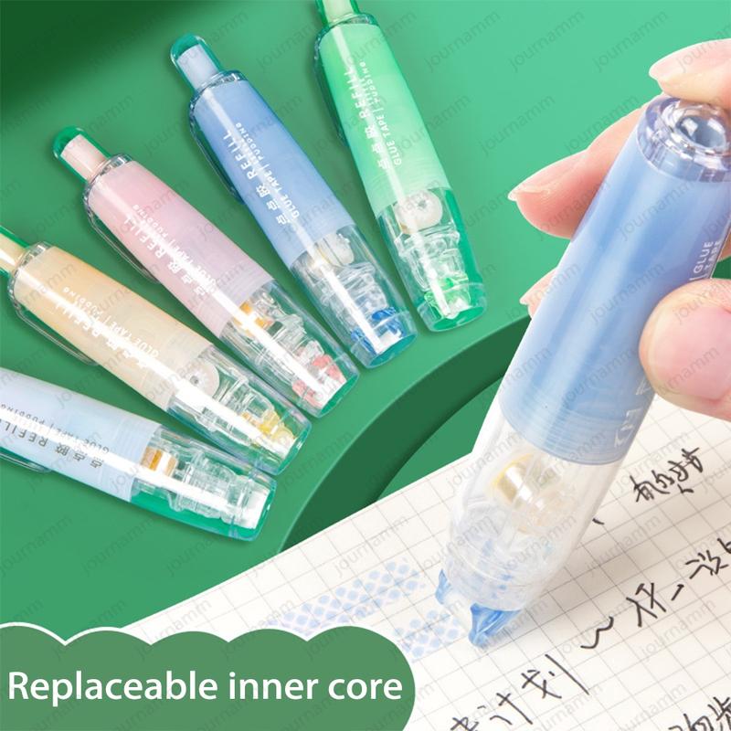 Băng Dính Hai Mặt, 5M X 6Mm, Chấm Bi Dễ Thương, Tự Làm, Sổ Lưu Niệm, Cắt Dán, Album Ảnh, Văn Phòng Phẩm Trường Học