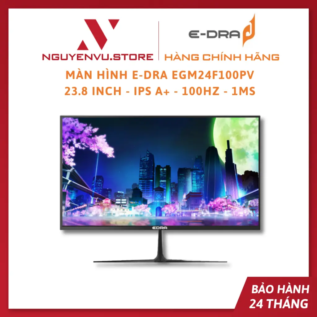 Màn Hình Gaming EDra EGM22F100H / EGM24F100PV / EGM27F100H - 100hz ( FHD / IPS / 1ms ) - Hàng chính hãng