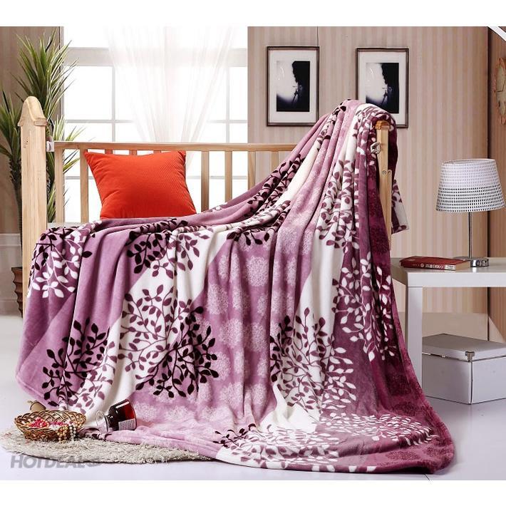 Chăn Tuyết Nhung Dày 2 Lớp Mềm Mại Ấm Áp Quanh Năm 1M6 x 2M - CHĂN TUYẾT NHUNG DÀY - CHĂN TUYẾT MỀN MỊN - MỀN TUYẾT NHUNG MỊN MÀU SẮC TƯƠI MỚI. VÀ ĐẶC BIỆT KHÔNG XÙ LÔNG HAY PHAI MÀU 5