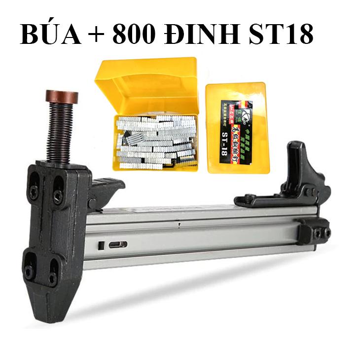 Dụng cụ hỗ trợ đóng đinh bê tông tự động ST18B , Búa đóng đinh tiện lợi cho kỹ thuật dùng đóng đinh bê tông, thi công cơ điện, nẹp điện