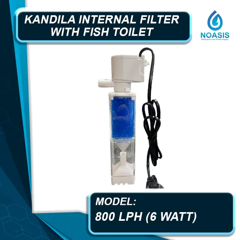 KANDILA FISH TOILET FT - 800 Pompa Air Internal Filter Aquarium Aquascape 1