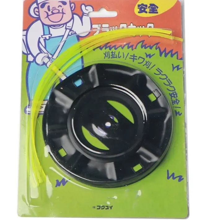Lưỡi cắt cỏ dây nhựa, 8 dây, dùng cho máy cắt cỏ chạy pin 12-24V và xăng 4