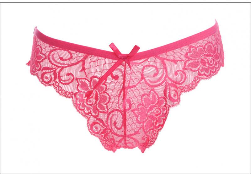Product Introduction of Sexy Ladies Panties Seduction Lace Low Waist Transparent Seamless Underwear Women's Hollow Lace Underwear T-Back Head Womenswear Comfort Lady Innerwear 24