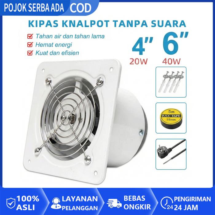 Promo 4 Kipas Exhaust Ventilasi Dinding Exhaust Fan Dinding Exhaust Fan ...