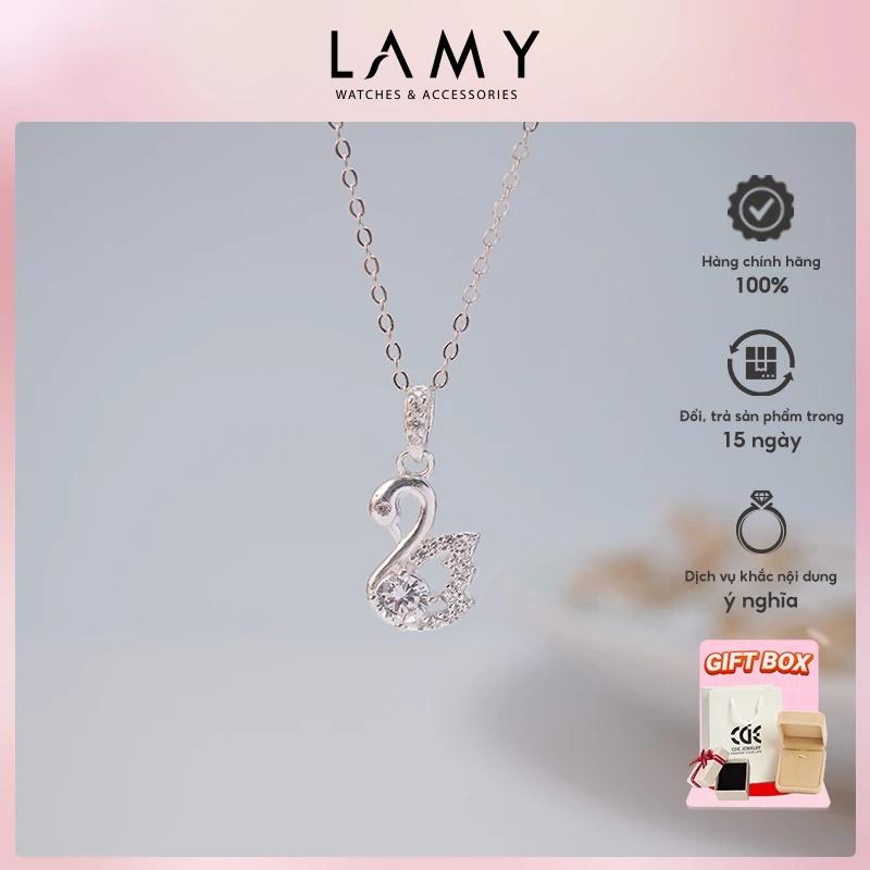 Dây chuyền nữ CDE Crystal Swan Necklace CDE6369 0