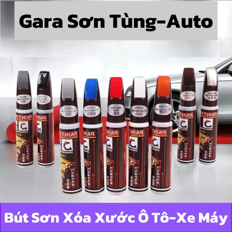 Bút Sơn Xóa Xước Ô Tô-Xe Máy, Sơn Tùng Gara, sử lý vết xước xe hiệu quả,dể sử dụng