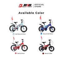 Gambar BNB (Bike N Bike) - FREE MUSIC Sepeda Anak Laki Laki Usia 3 - 9 Tahun BMX Saga Ukuran 12 16 18 Inch Ban 2.50 - Black red, 12inch dari Bike n Bike Kab. Tangerang 3 Tokopedia