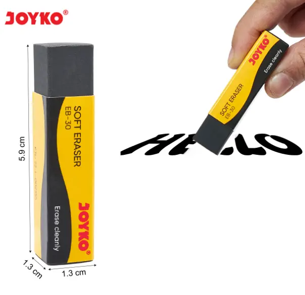 (30pc) PENGHAPUS JOYKO TANGGUNG PANJANG / ERASER 2