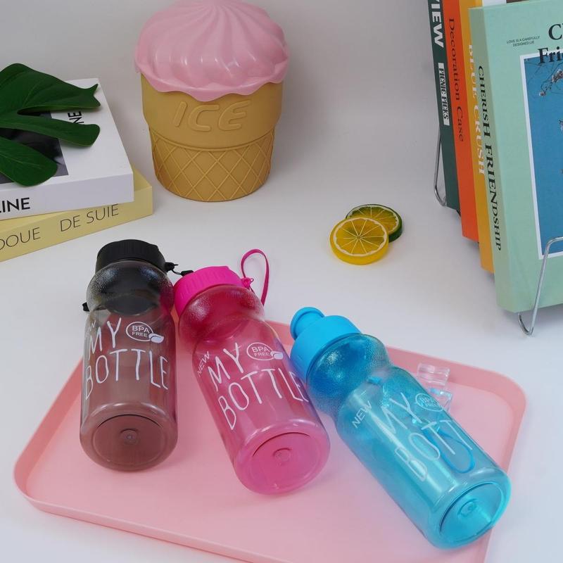 Portable Large Capacity Water Bottle, 1 Count Leak Proof Drinking Bottle, Drinking Cup for Home Office School Outdoor, Drinkware 4
