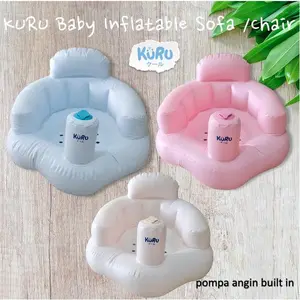 KURU BC01 Inflatable Baby Chair - Kursi Sofa Angin Bayi Tiup Pompa