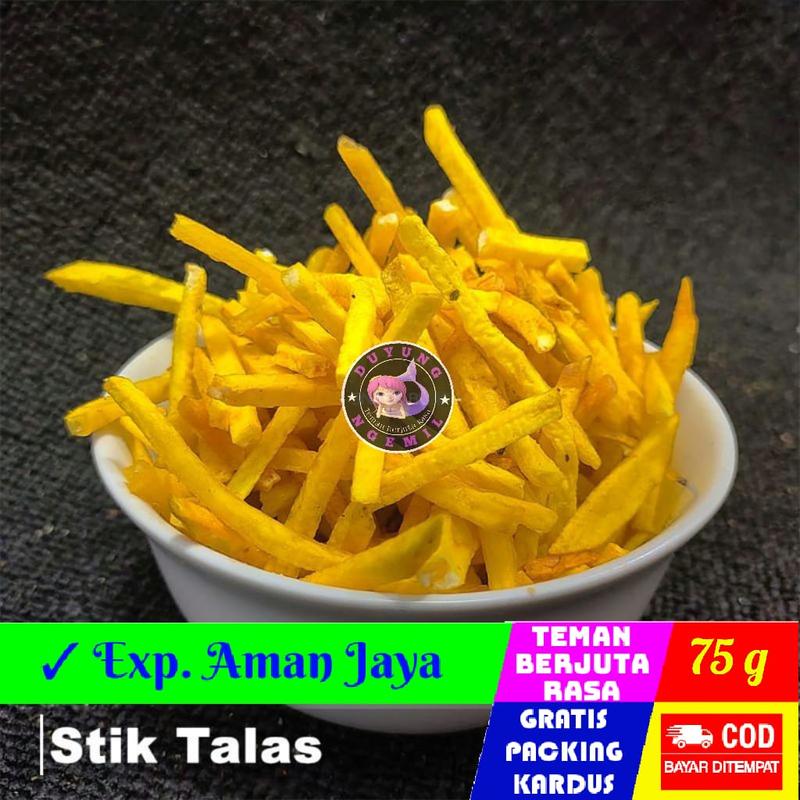 Stik Talas Original 250g / Talas Stik Cemilan Asli Bogor | Duyung Ngemil - jajanan jadul Jajanan sehat cemilan murah 5