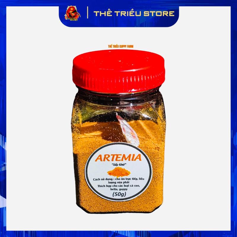 Artemia tách vỏ sấy khô, tiện lợi không cần ấp. Thức ăn cho cá từ 2 tuần tuổi đến cá trưởng thành ( Dùng cho cá betta, guppy, molly.... Các loài cá cảnh nhỏ )