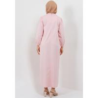 Gambar MFMW Wedari Dress Gamis Baby Pink - S dari MFMW Shop Kota Bandung 2 Tokopedia