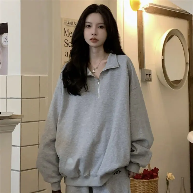 áo polo nữ có cổ, áo có cổ nữ đi học，áo có cổ nữ đẹp，Dành Cho Nữ, Áo Khoác Women Top Xám Kem，áo phông có cổ girl phố áo  khoác  nữ  hoodie  zip  mũ，áo sơ mi nữ kiểu đẹp，lady top