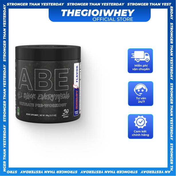 Thực Phẩm Bổ Sung Sức Mạnh | Bột ABE PREWORKOUT APPLIED 30 LẦN DÙNG | Hàng Hãng Phân Phối 0