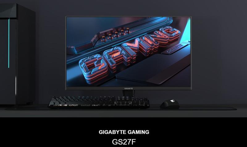 Product Introduction of Gigabyte GS27F 27" IPS 165Hz FHD SRGB 1ms Gaming Monitor 0