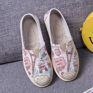 Giày Ngư Dân Đế Bằng, Dành Cho Nữ, Phong Cách Hàn Quốc, Hợp Xu hướng, Đế Mềm, Thoải Mái