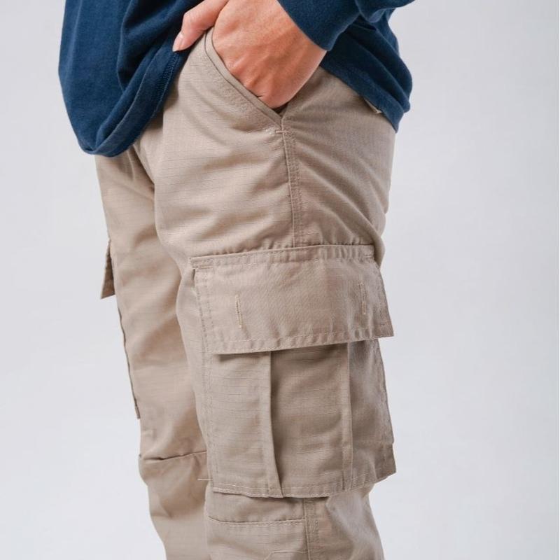 Celana Panjang Cargo Ripstop Jumbo Big Size | Cargo Tactical Panjang Semi Slimfit | Celana Cargo Panjang Pria Dewasa kimpol | CELANA CARGO PANJANG PALING KEREN MURAH MERIAH Outdoor Distro Cowok Casual Kerja 3